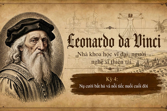 Leonardo da Vinci Nụ cười bất hủ và nỗi nuối tiếc cuối đời