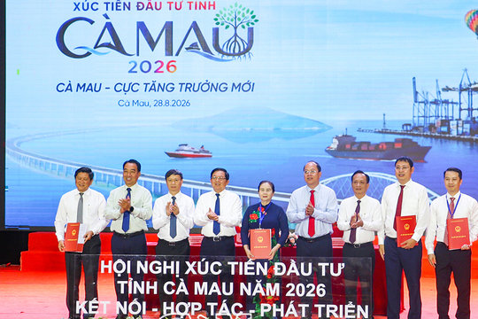 Cà Mau mở rộng không gian hợp tác đầu tư, vươn mình thành cực tăng trưởng mới