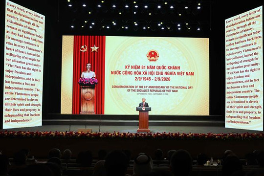 Điện, thư chúc mừng kỉ niệm 81 năm ngày Quốc khánh nước Cộng hòa xã hội chủ nghĩa Việt Nam