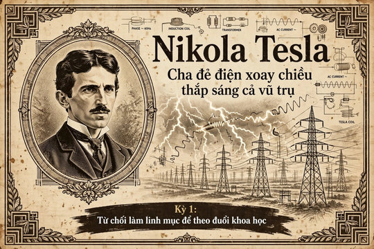 Nikola Tesla Kì 1: Từ chối làm linh mục để theo đuổi khoa học