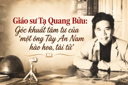 Giáo sư Tạ Quang Bửu: Kỳ 2 - Góc khuất tâm tư của 'một ông Tây An Nam’ hào hoa, tài tử