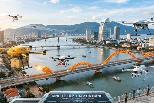 Đà Nẵng chính thức thiết lập 4 vùng trời thử nghiệm kinh tế tầm thấp