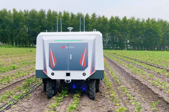 Robot AI dùng laser diệt cỏ dại trong vài mili giây