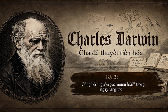 Charles Darwin Kì 3: Công bố ‘nguồn gốc muôn loài’ trong ngày tang tóc
