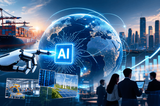 AI đang nổi lên như một động lực giữa biến động kinh tế toàn cầu