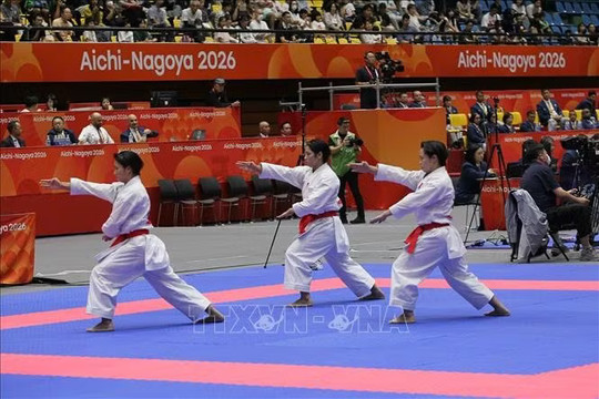 'Nữ tướng' karate giành HCV Asian Games đầu tiên cho đoàn Việt Nam