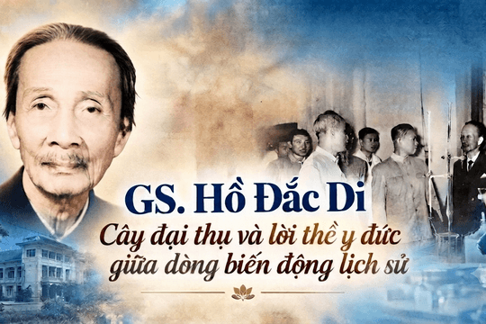 GS. Hồ Đắc Di (Kì 1): Cây đại thụ và lời thề y đức giữa dòng biến động lịch sử
