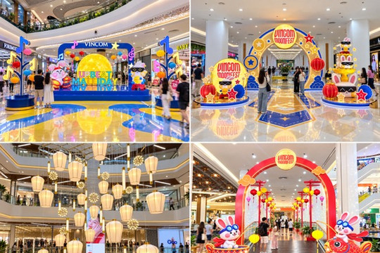 Vincom Moonifest: Lên đồ nhập hội, rước đèn đón may mùa Trung thu