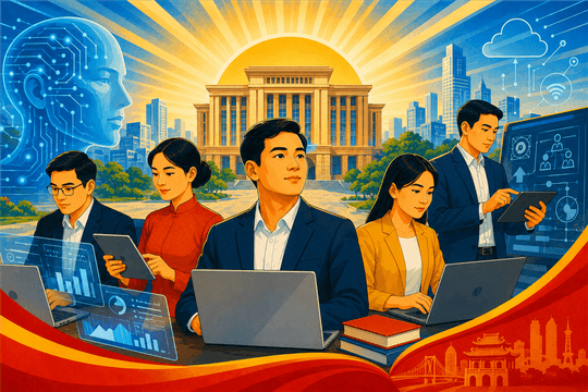 Chấm điểm người đứng đầu bằng máy tính - bước đột phá của quản trị số