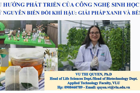 Từ rác thải đến tài nguyên: Công nghệ sinh học mở đường cho kinh tế xanh TP.HCM