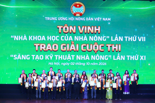 Nông dân sáng chế, nhà khoa học đồng hành: Những điển hình khoa học công nghệ nông nghiệp được vinh danh
