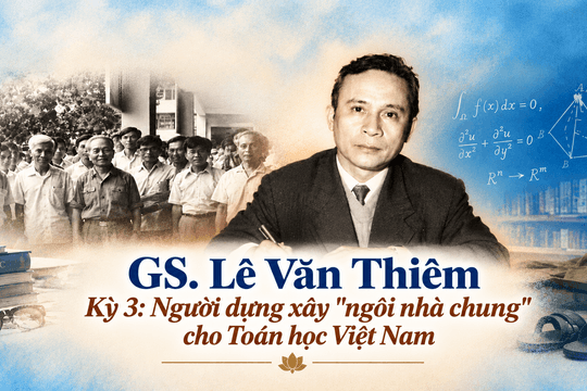 Giáo sư Lê Văn Thiêm Người dựng xây 'ngôi nhà chung' cho Toán học Việt Nam