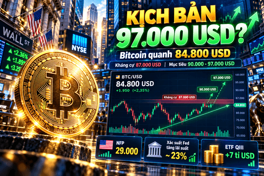 Giá Bitcoin hôm nay 4/10: Chuyên gia nhìn tới kịch bản 97.000 USD