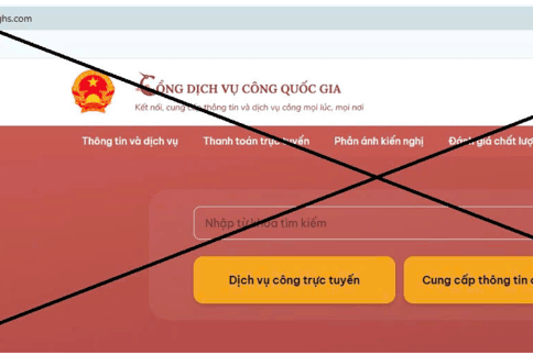 Lập trang web giả mạo Cổng Dịch vụ công Quốc gia và cơ quan Thuế: Chiêu trò tinh vi lừa chiếm tài khoản, rút sạch tiền
