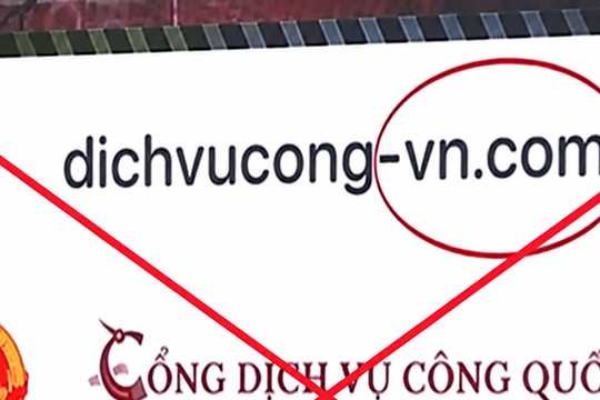 Cảnh giác mất sạch tiền vì Cổng Dịch vụ công giả mạo trong tuần lễ chuyển đổi số