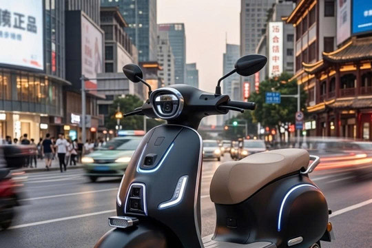 Xe máy điện tự lái tại Trung Quốc đe doạ thay thế dàn shipper truyền thống