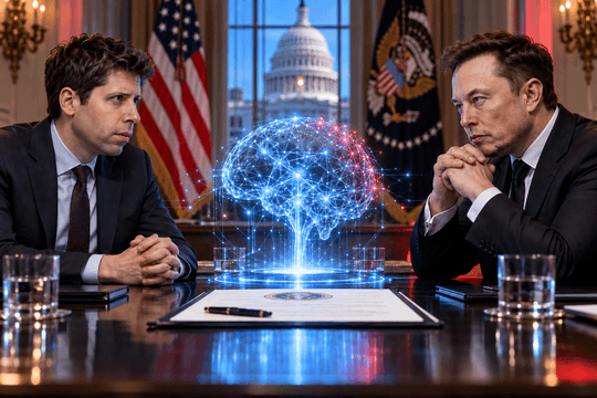 Sam Altman và Elon Musk, từ kình địch đến chung bàn vì AI