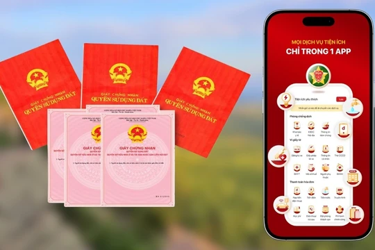 Người dân Hà Nội có thể lên online, đính chính thông tin trên sổ đỏ ngay tại nhà