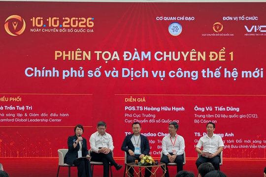 Cục trưởng Trần Duy Ninh: Chuyển đổi số trước hết là bài toán thể chế