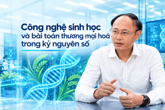 Công nghệ sinh học và bài toán thương mại hoá trong kỷ nguyên số