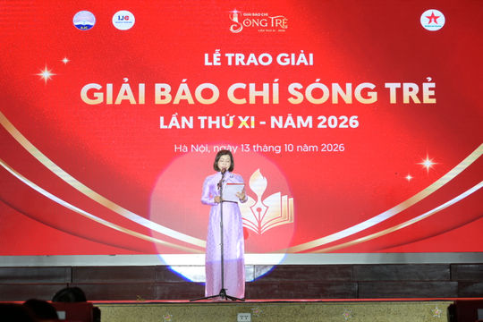 Báo chí Sóng trẻ 2026: Vinh danh 50 tác phẩm lan tỏa bản lĩnh nhà báo trẻ