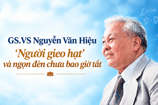 Giáo sư Nguyễn Văn Hiệu (kỳ 4): 'Người gieo hạt' và ngọn đèn chưa bao giờ tắt
