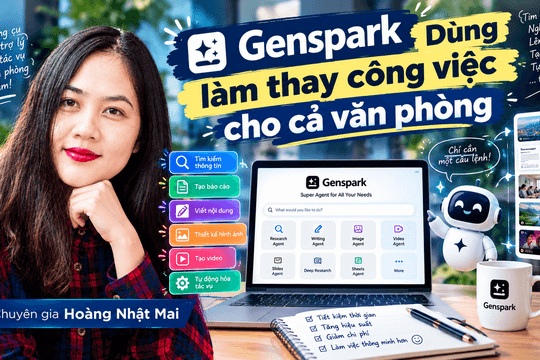 Hướng dẫn dùng Genspark làm thay công việc cho cả văn phòng