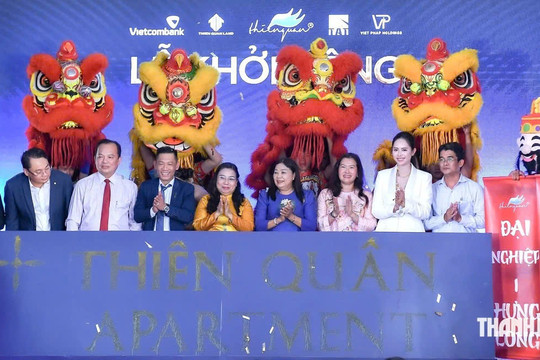 Cần Thơ khởi công dự án căn hộ chung cư hạng sang Thiên Quân Apartment