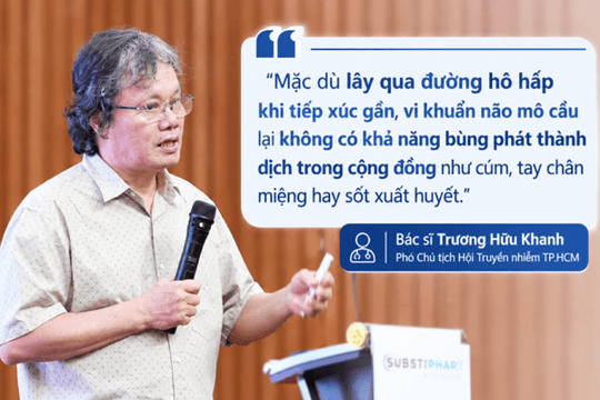 Bác sĩ Trương Hữu Khanh: Bệnh não mô cầu nguy hiểm với cá nhân nhưng không có khả năng thành dịch