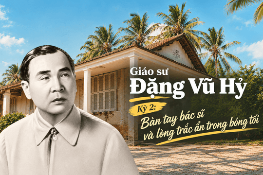 Bàn tay bác sĩ và lòng trắc ẩn trong bóng tối