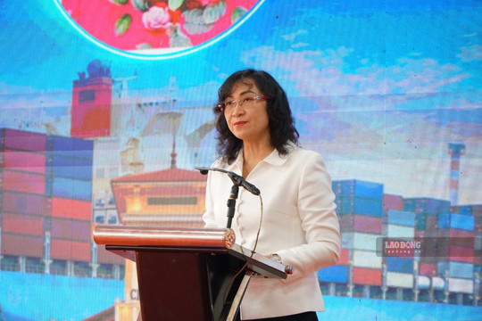 Thứ trưởng Bộ Công Thương Phan Thị Thắng: Kết nối vùng nguyên liệu, logistics, cảng biển để tăng tốc xuất khẩu phía Nam