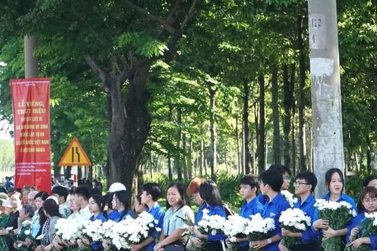 731 liệt sĩ trở về, lay động trái tim người trẻ