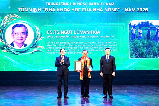 GS. TS. Lê Văn Hòa: Nhà khoa học kiến tạo giá trị nông nghiệp ĐBSCL