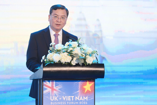 Phó chủ tịch UBND TP.HCM Nguyễn Công Vinh: Đưa hợp tác Việt Nam - Anh Quốc vượt khỏi mốc 9,4 tỉ USD