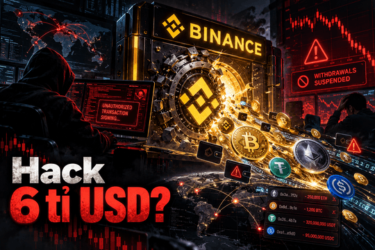 Giải mã nguyên nhân vụ hack tiền mã hóa 6 tỉ USD, CEO Binance lên tiếng