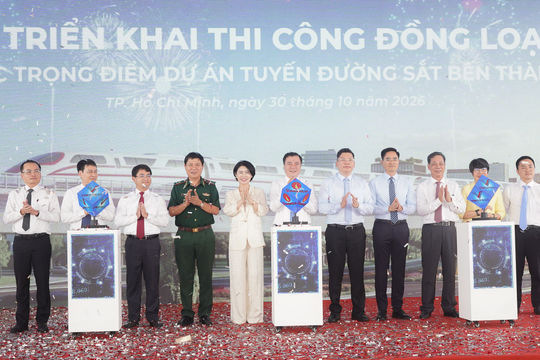 Đường sắt Bến Thành - Cần Giờ huy động 10.000 nhân lực, đặt mục tiêu chạy thử năm 2028