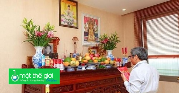 Sắp xếp bàn thờ gia tiên trong ngày Tết thế nào cho đúng phong thủy