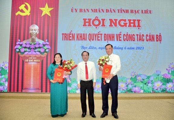 Bạc Liêu: Sở Kế hoạch - Đầu tư và Sở Tài chính có tân giám đốc
