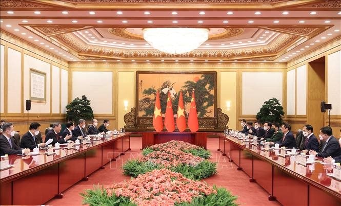Việt Nam - Trung Quốc tăng cường hợp tác về khoa học-công nghệ, chuyển đổi số, tăng trưởng xanh