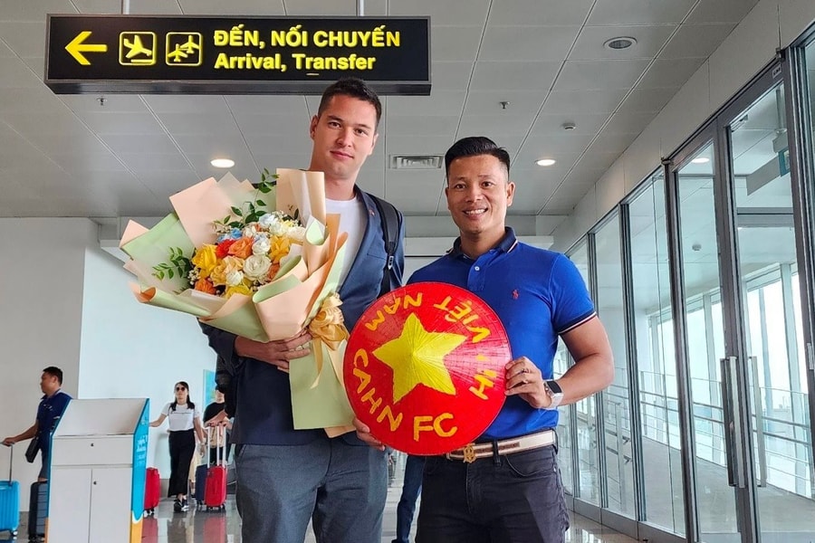Cầu thủ đắt giá nhất V-League 2023: Thủ môn Filip Nguyễn khoác áo CAHN FC