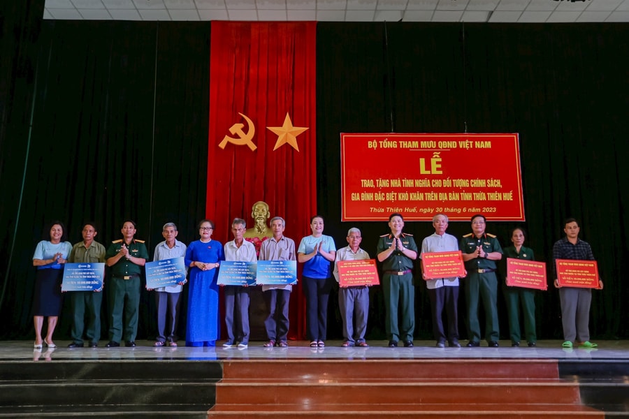SASCO chung tay xây dựng nhà tình nghĩa tại Thừa Thiên-Huế