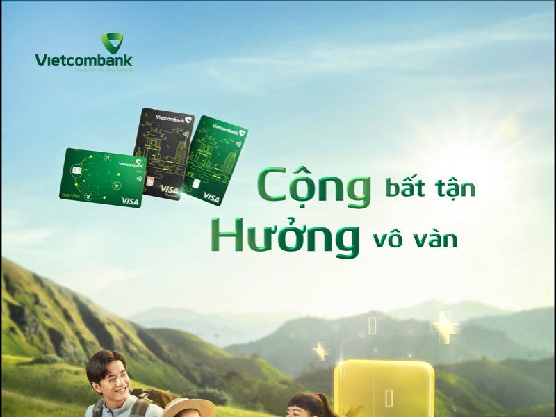 Ra mắt bộ ba sản phẩm thẻ Vietcombank thương hiệu Visa hoàn toàn mới - “Cộng bất tận - Hưởng vô vàn”