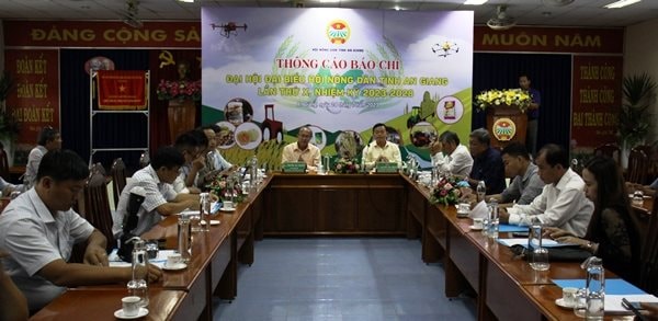 Họp báo tuyên truyền Đại hội Hội Nông dân tỉnh An Giang lần thứ 10