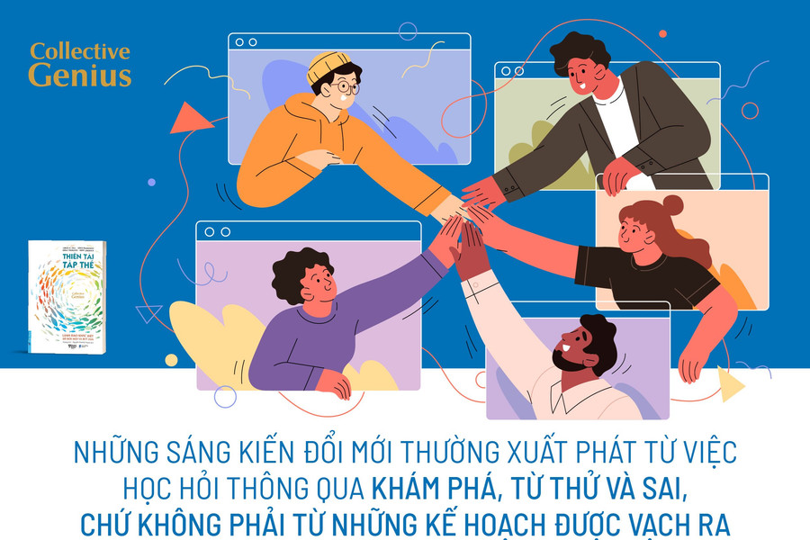'Thiên tài tập thể' – Bí quyết trở thành nhà lãnh đạo đổi mới từ Pixar, Google, eBay, Volkswagen…