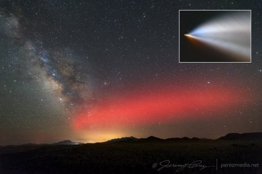 Có thể vụ phóng tên lửa Falcon 9 của SpaceX tạo ra lỗ hổng trong tầng điện ly Trái đất