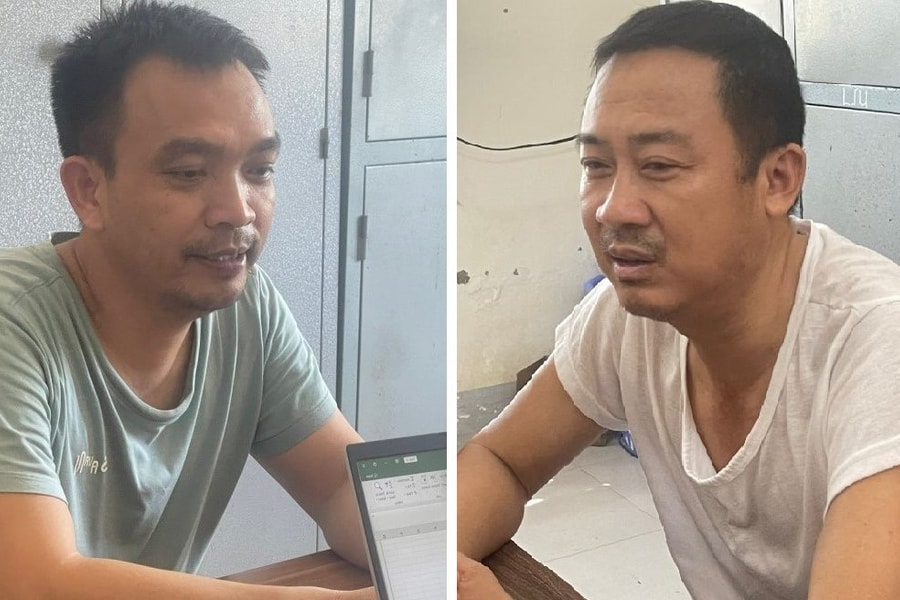 Bắt 2 người kinh doanh bất động sản cho vay nặng lãi