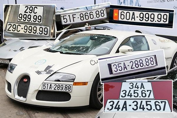 Hà Nội, TP.HCM đấu giá biển số ô tô ngũ quý siêu đẹp