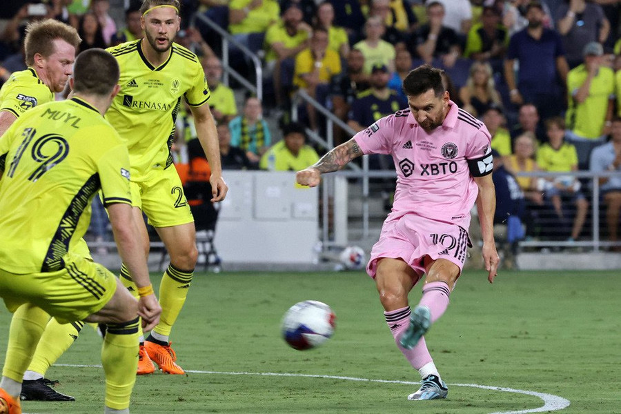 Clip Messi ghi bàn đẹp mắt, Inter Miami vô địch Leagues Cup