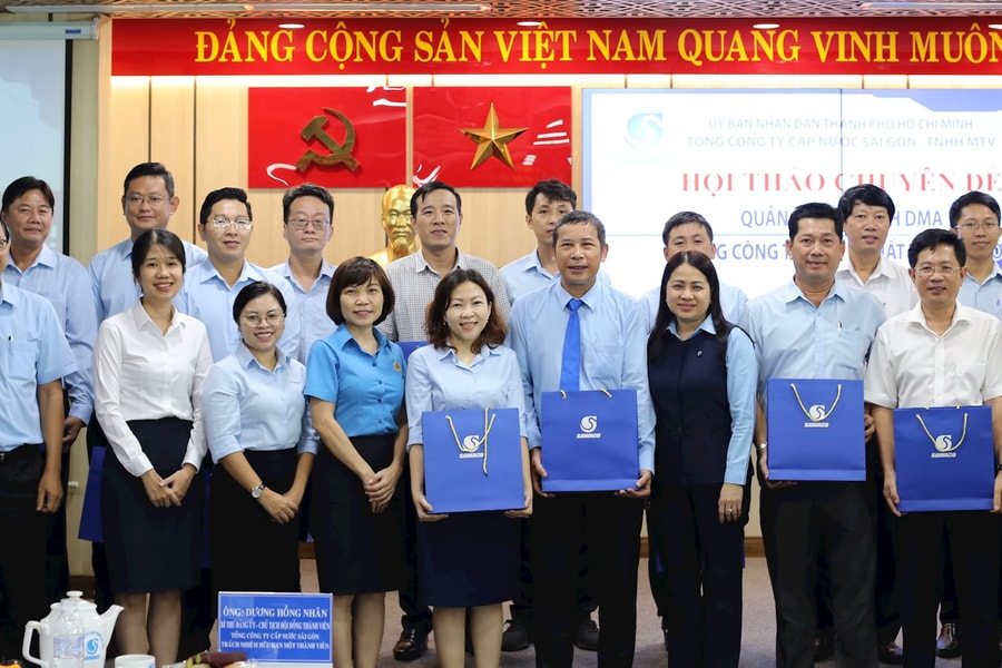 Hội thảo chuyên đề 'Quản lý vận hành DMA trong công tác giảm thất thoát nước'