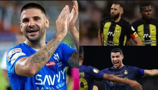Mitrovic làm lu mờ Benzema trận Saudi Clasico, Ronaldo tỏa sáng đưa Al Nassr đua tốp